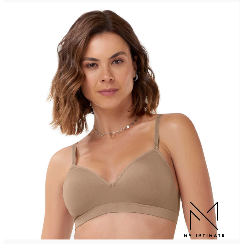 Sutiã Comfort Com Bojo Sem Costura ZEE RUCCI em Oferta na Shopee