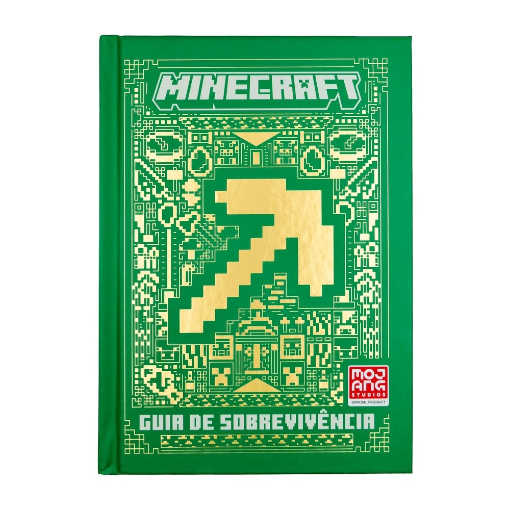 Minecraft | Guia de sobrevivência (Livro oficial ilustrado) em Oferta na Shopee