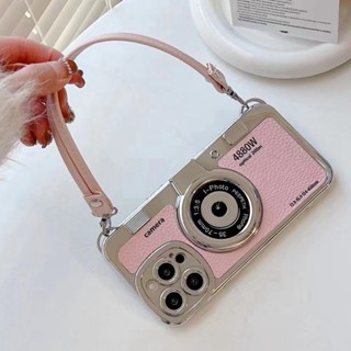 Moda Retro Estéreo Câmera Caso De Telefone Para IPhone 17 16 15 14 13 12 11 Pro Max Plus Ar 13ProMax 16Plus TPU Cinta Ca em Oferta na Shopee