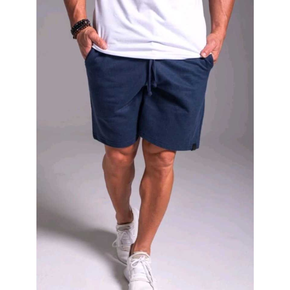 Bermuda ✅Logo da Marc   short masculina de moletom esportivo treino academia