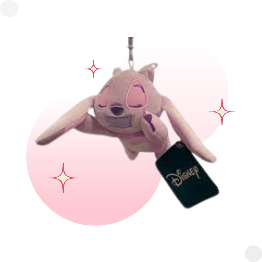 Pelúcia Angel Dormindo 12cm Clip On Disney - Fun em Oferta na Shopee