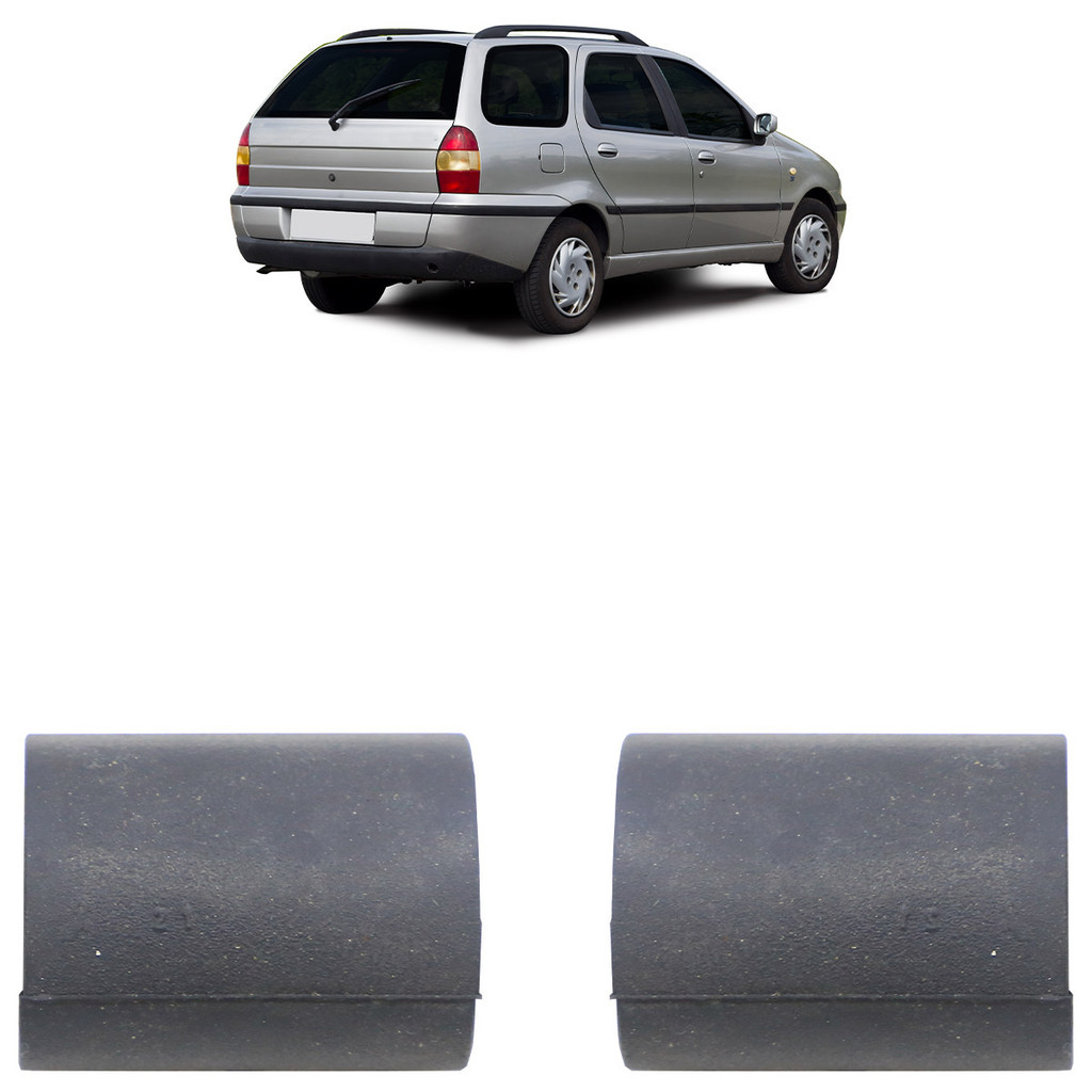 Par Batente Tampão Porta-Malas Palio Weekend 1996 1997 1998 1999 2000 2001 2002 em Oferta na Shopee