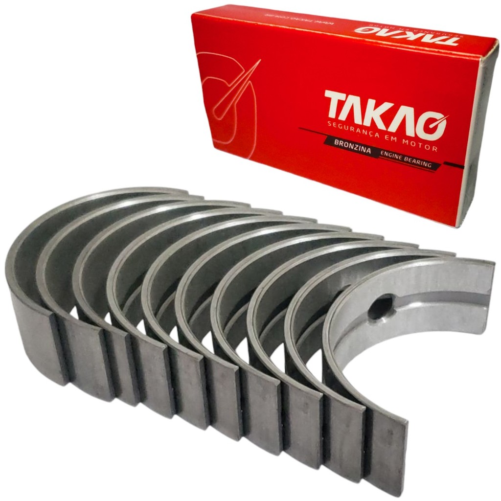 Bronzina De Mancal Casquilho FixoTakao Para Clio Kangoo Logan Megane Sandero Symbol 1.6 8v K7M