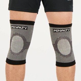 Joelheira Penalty Elástica Knit Preta em Oferta na Shopee