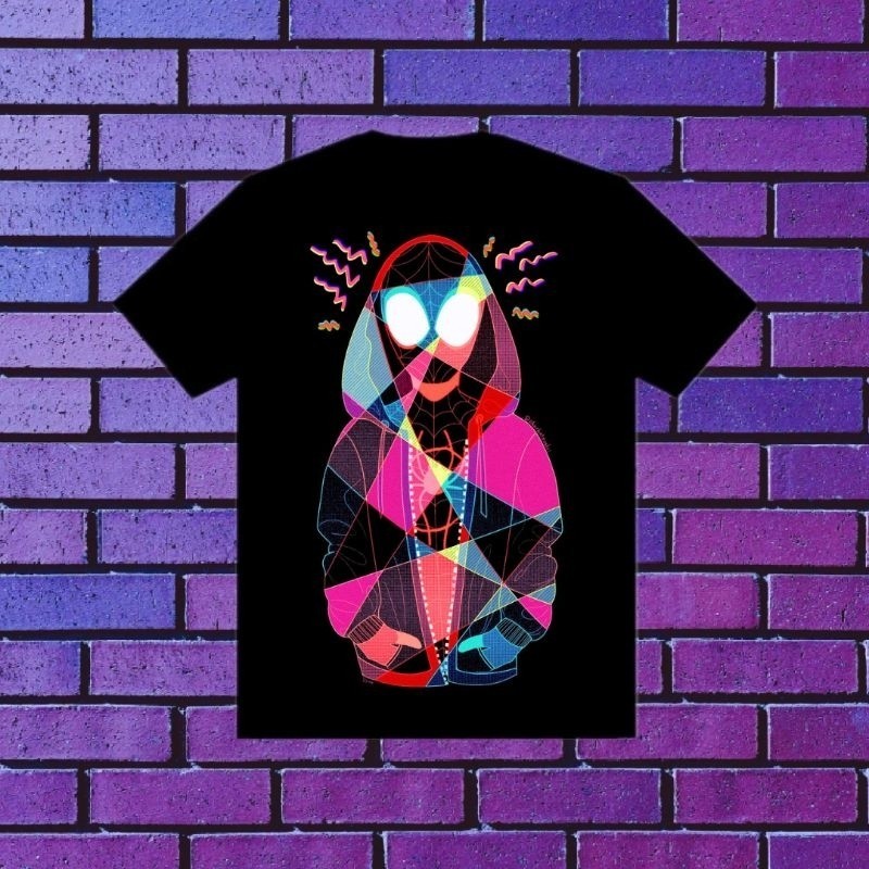Camiseta Unissex Homem Aranha Spiderman Aranhaverso Algodão Premium