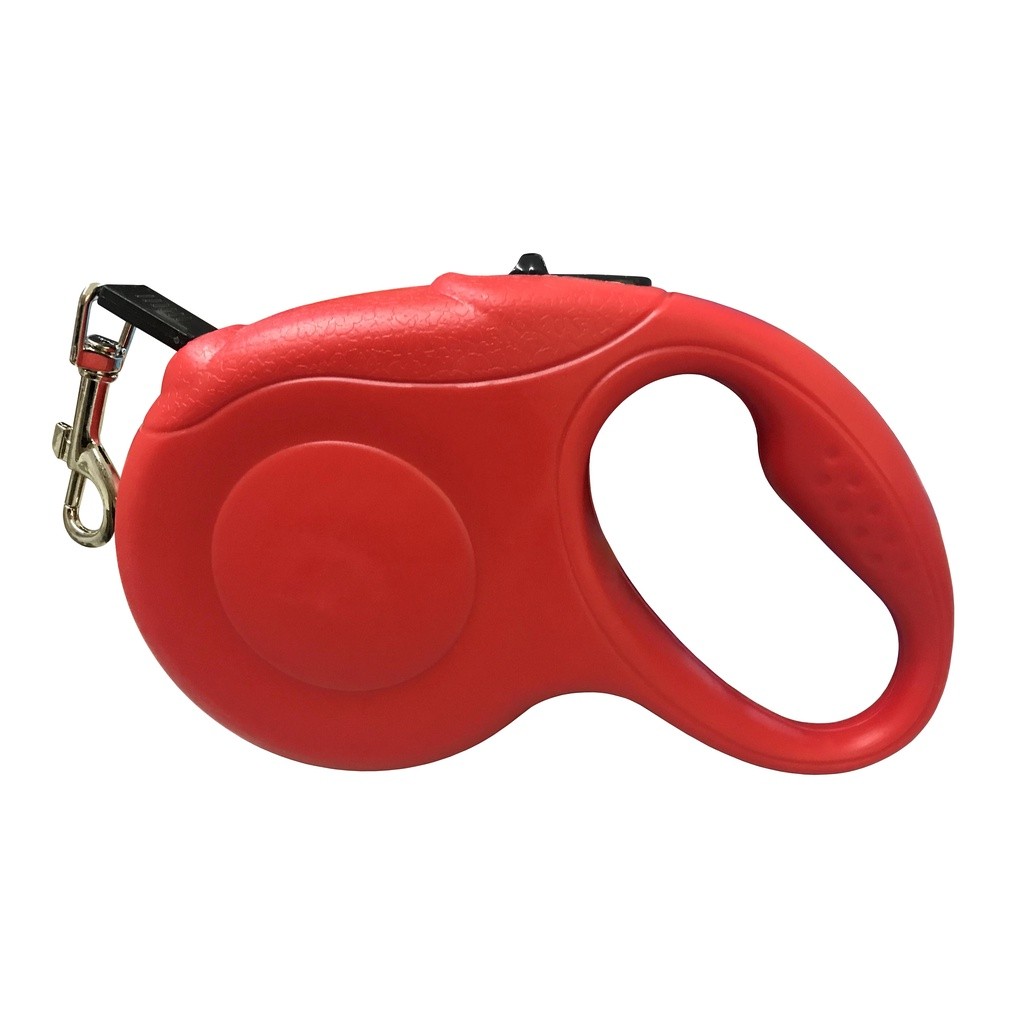 Guia Passeio Retrátil 3 metros para Pet Cachorro Botão Controle Para Regulagem Segurança Pet LR-0077