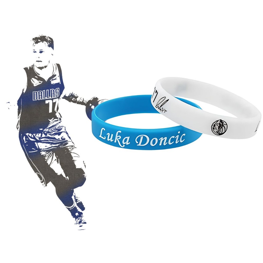 Pulseira Oficial 77 Mavs Basquete Silicone Basketball