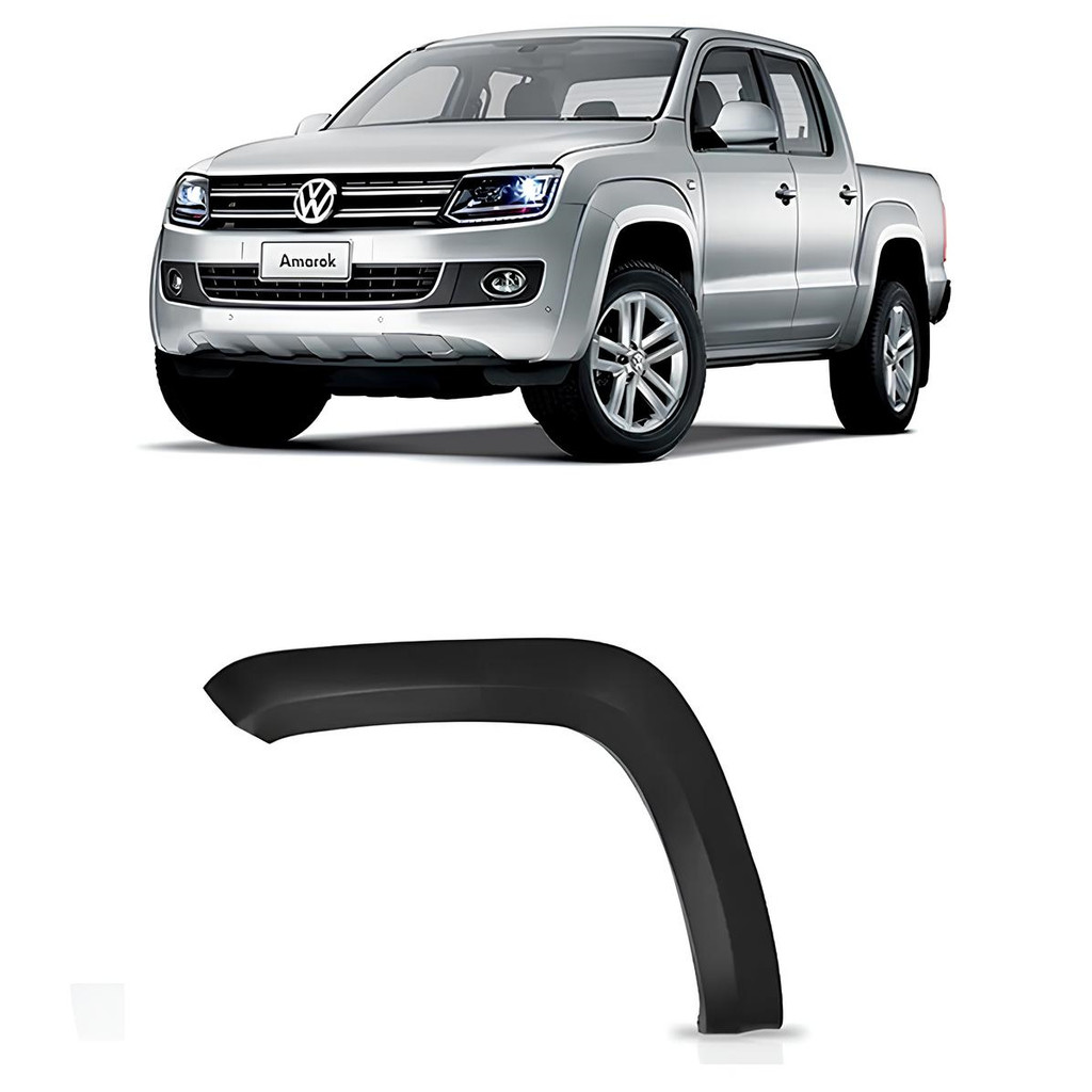 MOLDURA PARALAMA VÃO DE RODA  DIANTEIRA ESQUERDA AMAROK 2010/2022