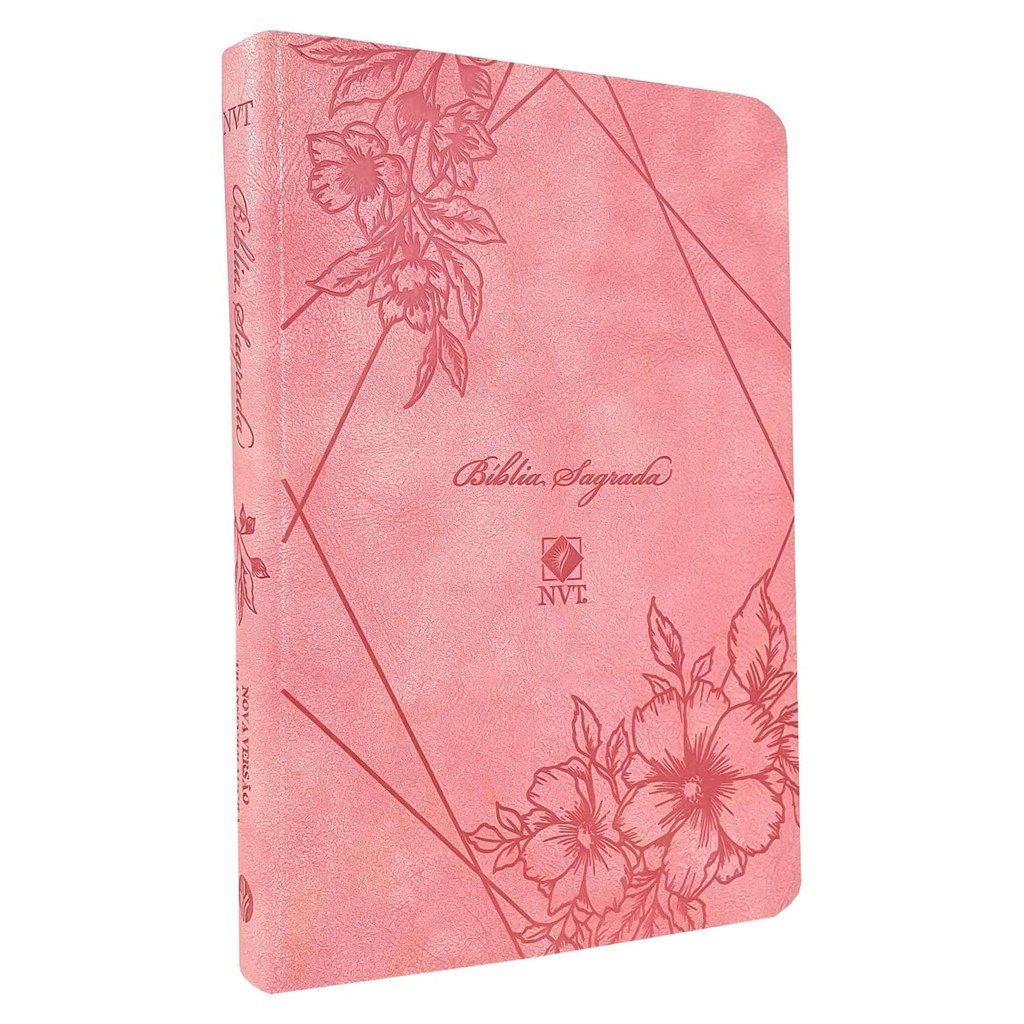 Bíblia Sagrada NVT | Letra Normal | Luxo | Salmão