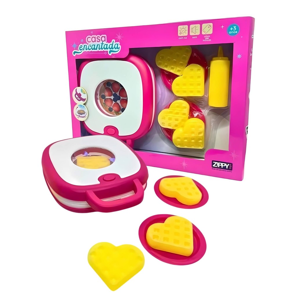 Panquequeira Infantil C/ Luz e Som Casa Encantada Zippy Toys - 9261