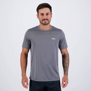 Camiseta Fila Myler Cinza em Oferta na Shopee