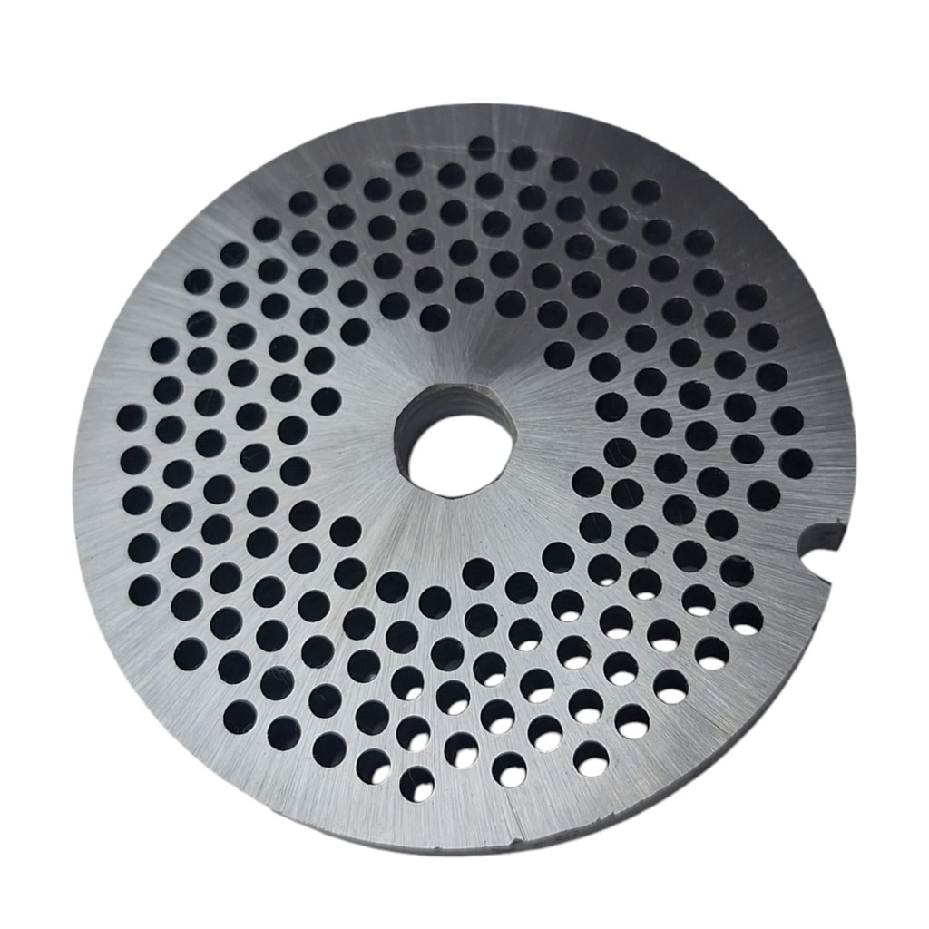 DISCO DE MOEDOR DE CARNE BOCA 22 COM FURO 3,5MM 22/3,5 AÇO CARBONO REDE PARA MOEDOR DE CARNE