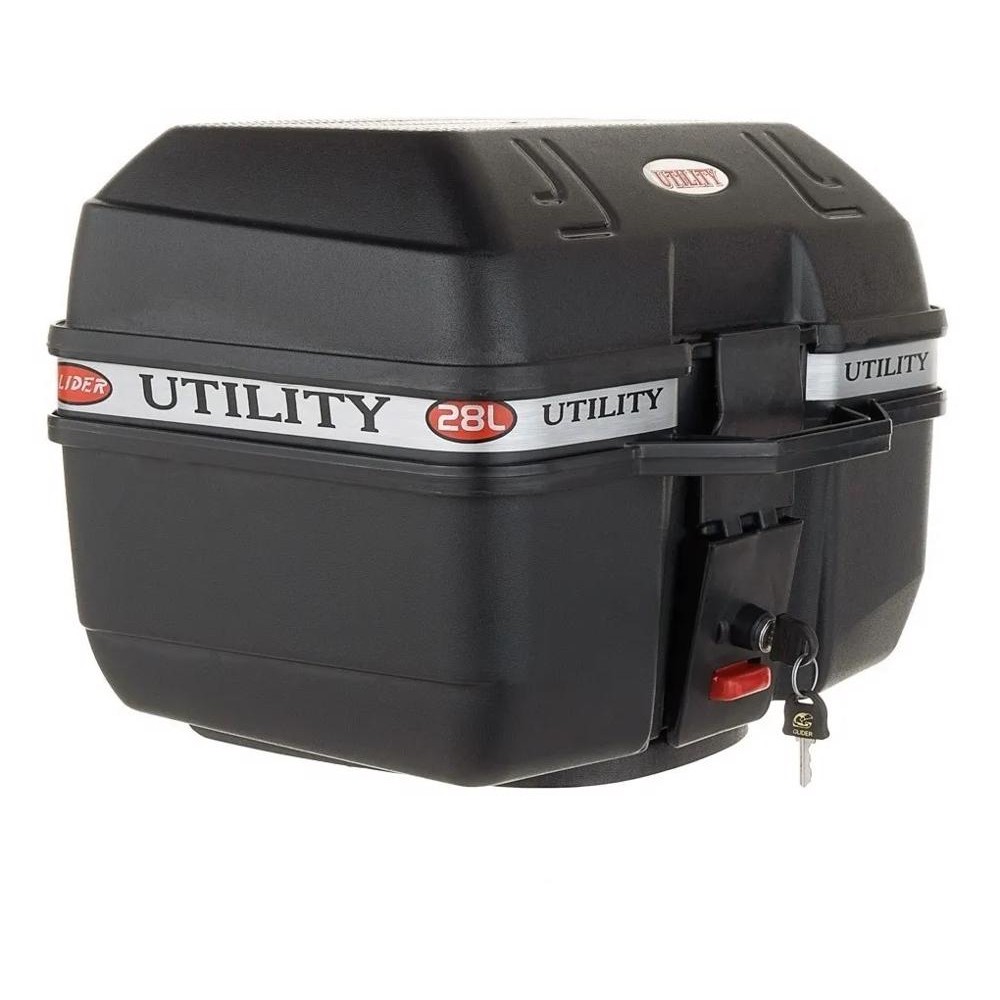 Baú Bauleto Para Moto 28 Litros Glider Utility C/ Base Universal Alta resistência em Oferta na Shopee