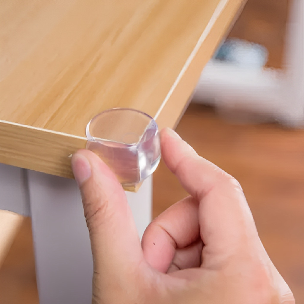 Kit 10 Protetor Silicone P/ Quina Canto Escada Cuidado Bebe