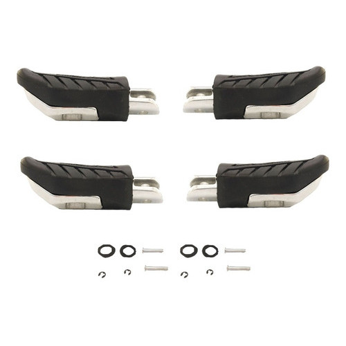 Pedaleira Completa Honda CB Twister 250 2016 2017 2018 2019 4 Peças