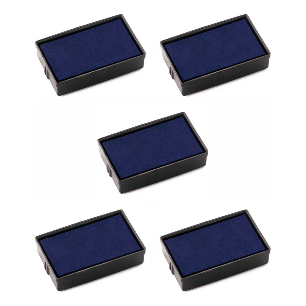 Kit 5 Refil Almofada Para Carimbos Automáticos - 14x38mm