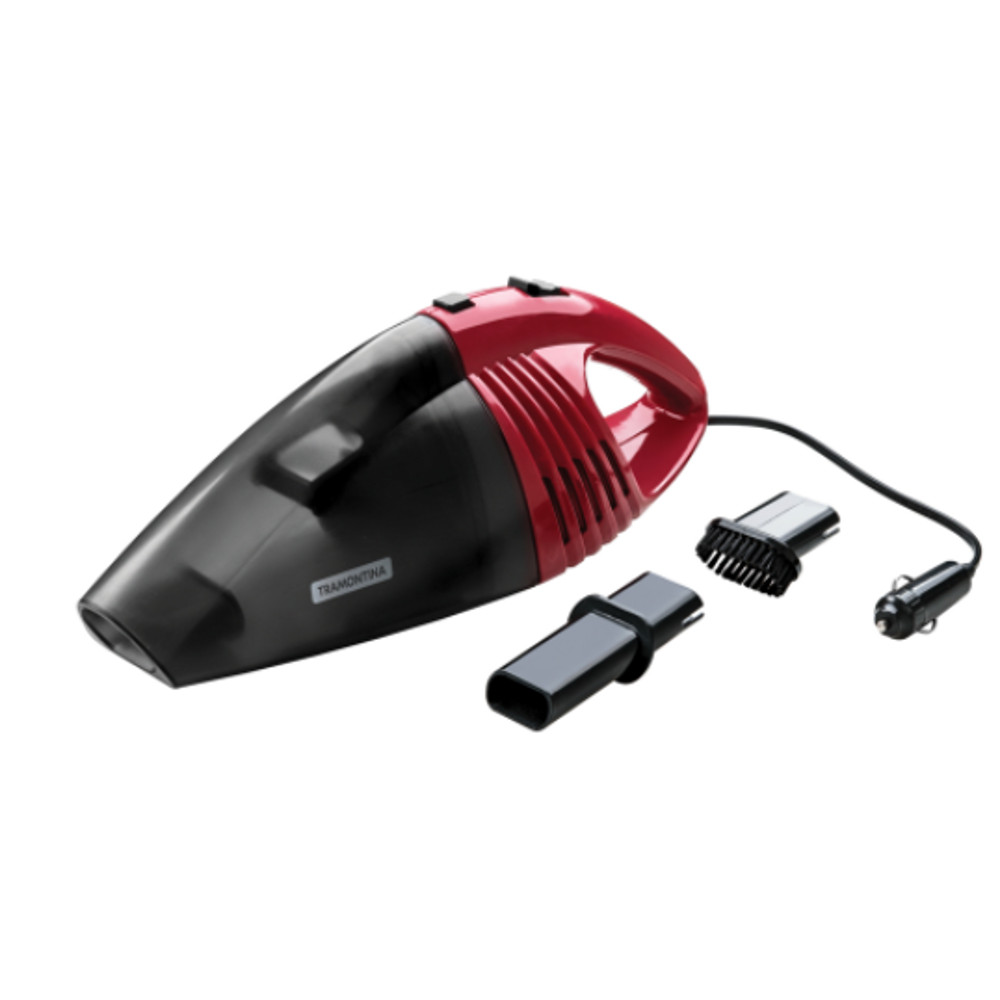 Aspirador Portátil Para Carro 12v 60w - Tramontina Cor Vinho