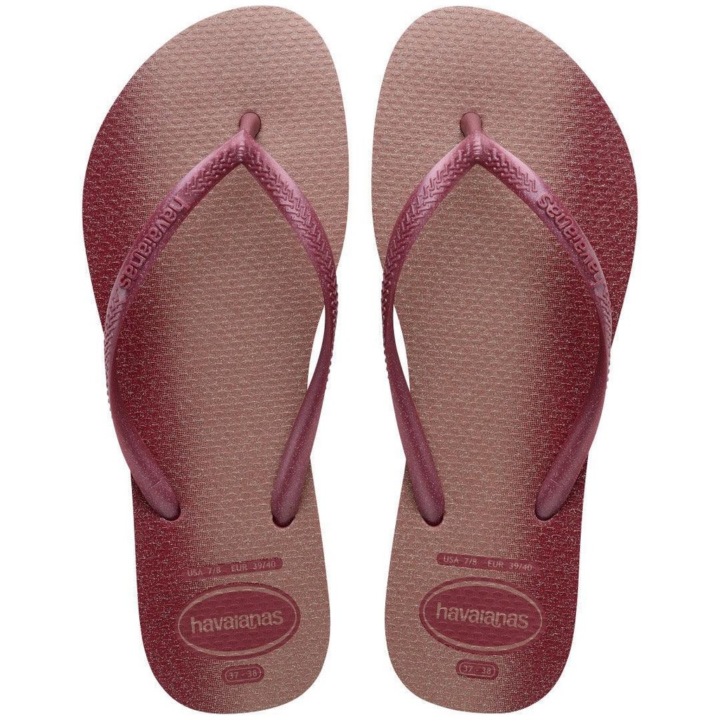 Chinelo Havaianas Slim Gloss Amaranto - Women Shoes