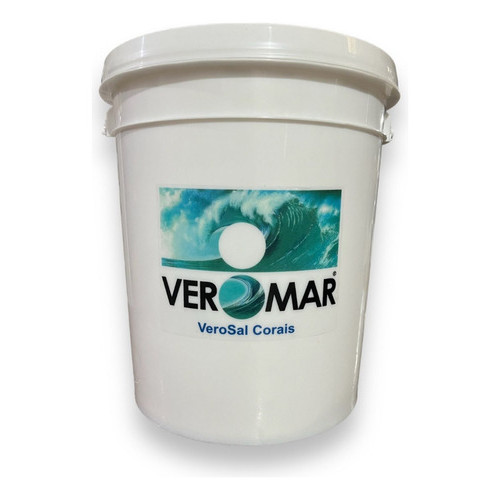 Sal Marinho Veromar 10kg Aquário De Coral Faz Até 300 Litr