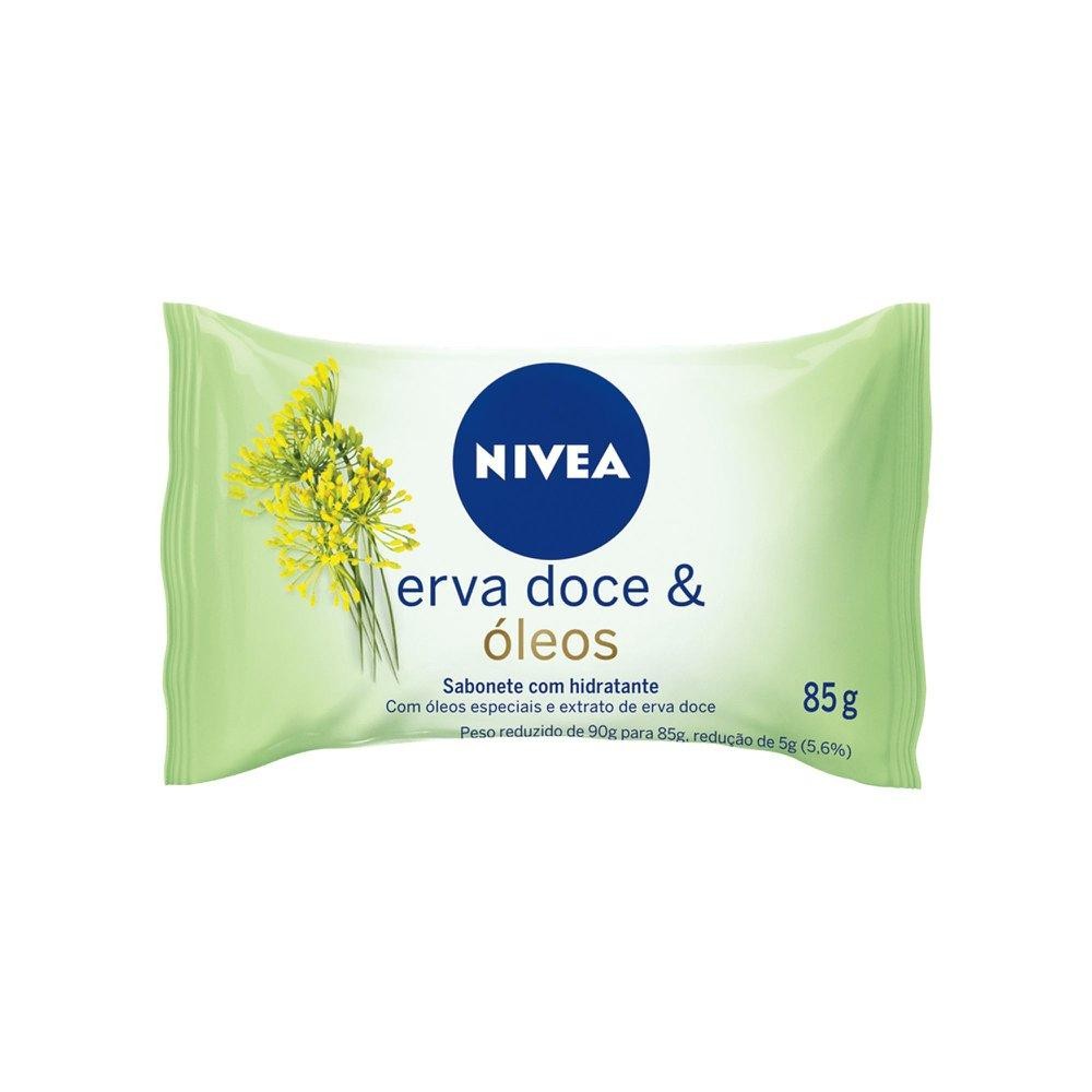 Sabonete Em Barra Nivea Erva Doce E Óleos 85G em Oferta na Shopee