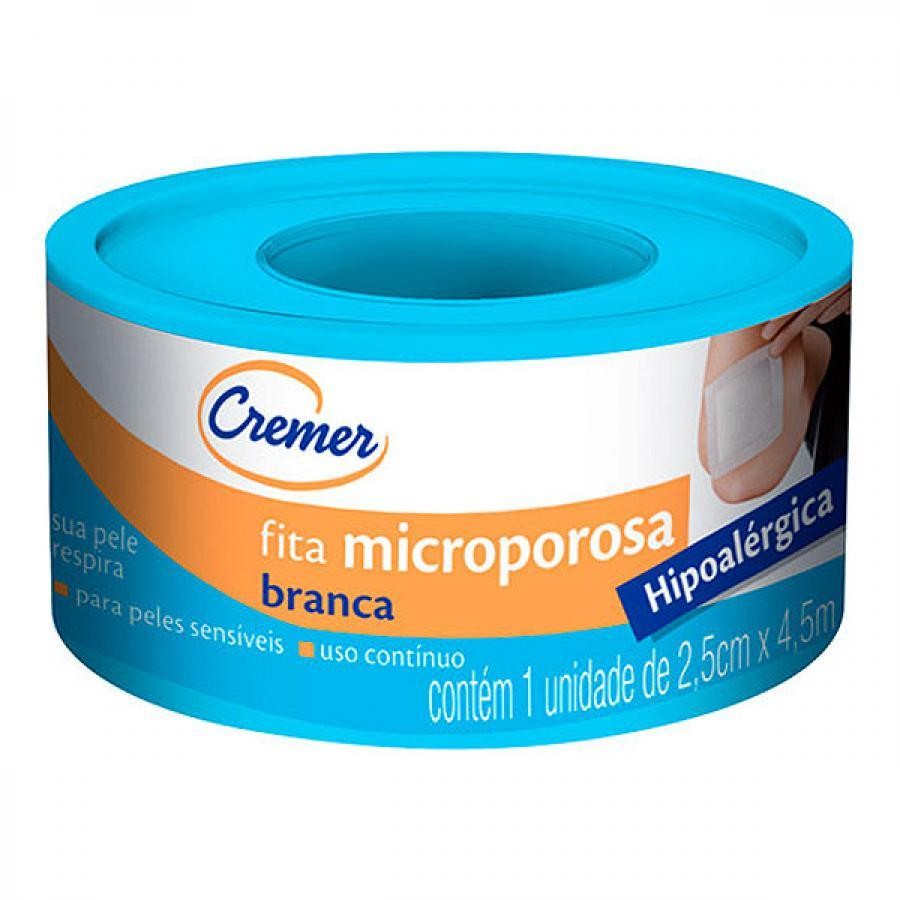 Fita Microporosa Cremer 2,5Cmx4,5M Branca