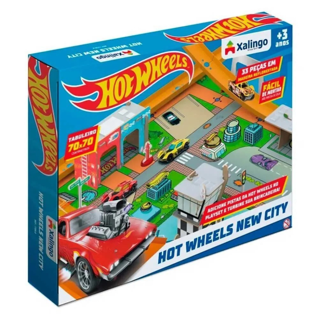 PLAYSET HOT WHEELS NEW CITY   17398
