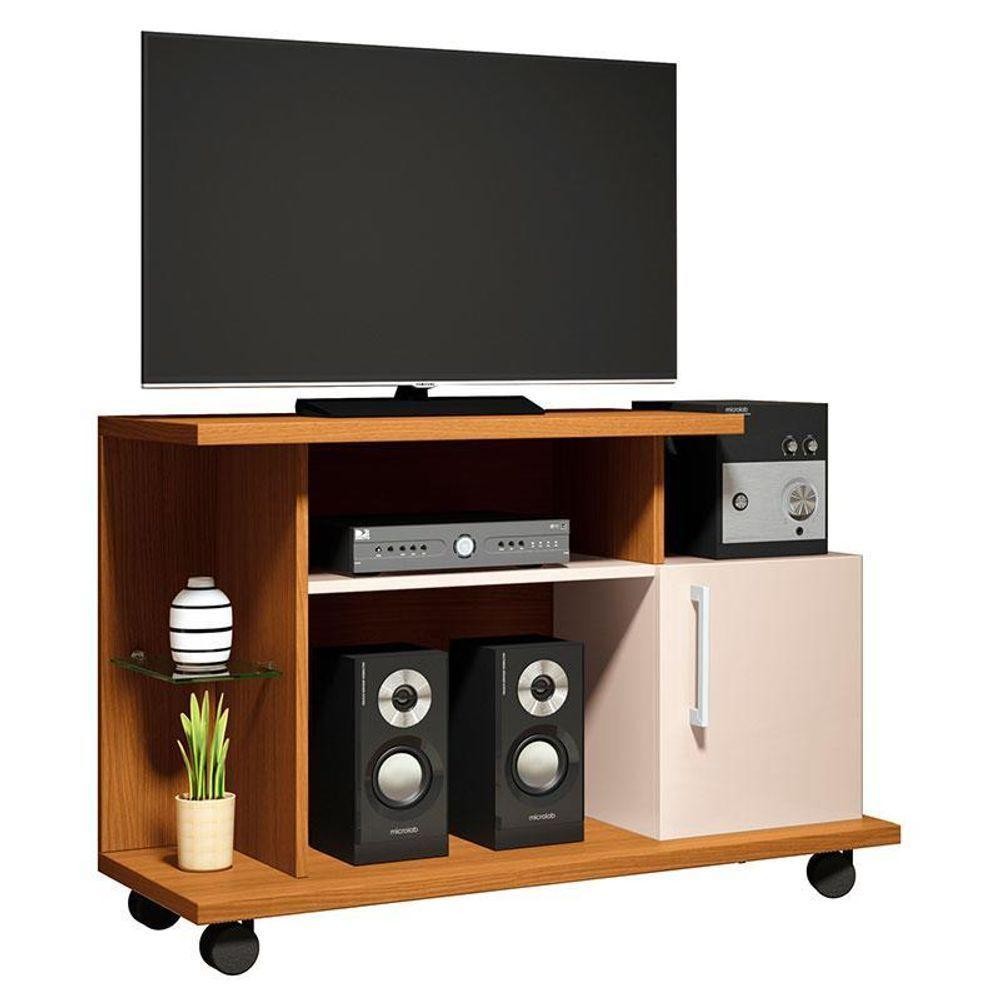 Rack Smart Cinamomo Off White – Hb Móveis em Oferta na Shopee