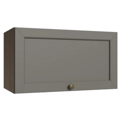 Armário Aéreo 60 cm 1 Porta Basculante Rustic/Cinza Vik Madesa