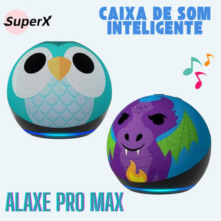 Fofo formato de coruja! Echo Dot Kids 5ª Geração - Caixa de som inteligente com Alexa integrada