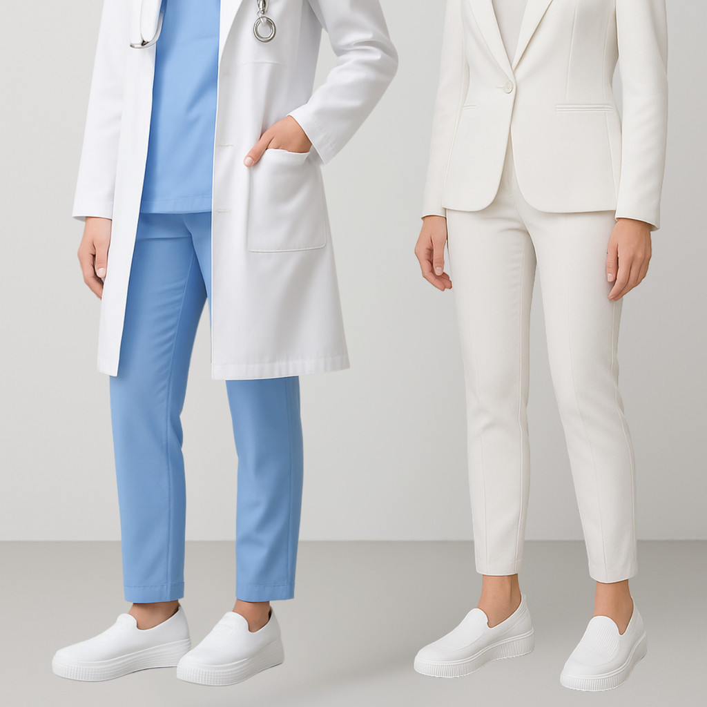 Sapatilha Profissional Nuvem em EVA – Fechada, Leve, Antiderrapante e Ortopédica Sapatilha Profissional Nuvem em EVA – Fechada, Leve, Antiderrapante e Ortopédica