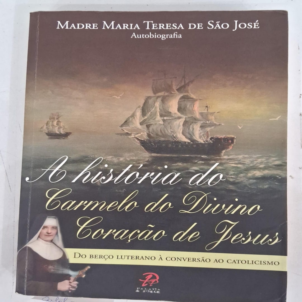 A HISTÓRIA DO CARMELO DIVINO CORAÇÃO DE JESUS autor MADRE MARIA TERESA DE SÃO JOSÉ