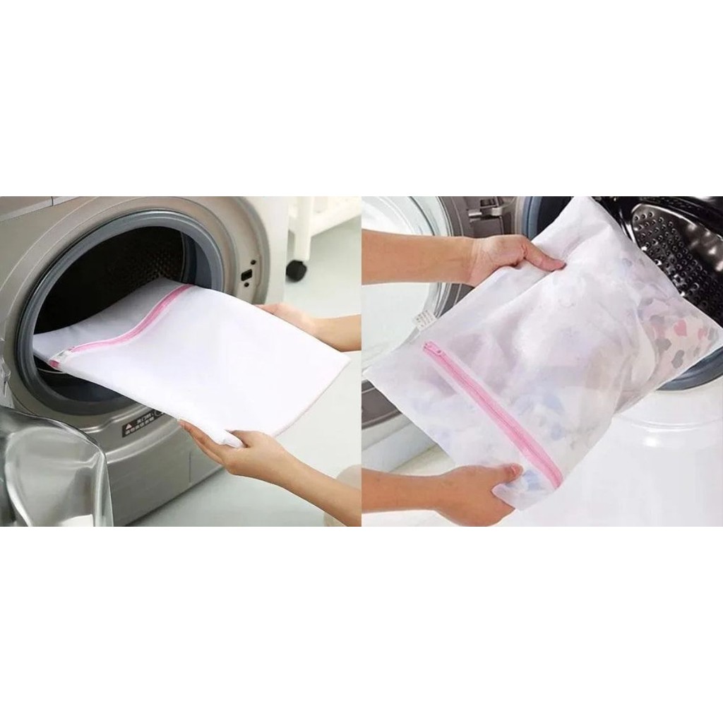 Saquinhos para Lavar roupas Delicadas c/ Ziper