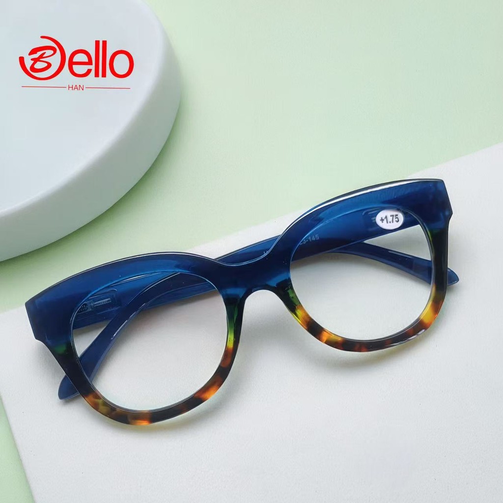 Óculos de Grau Para Leitura Perto +1.00 ao +4.00 Armação Novo Moda Feminino UO226 em Oferta na Shopee