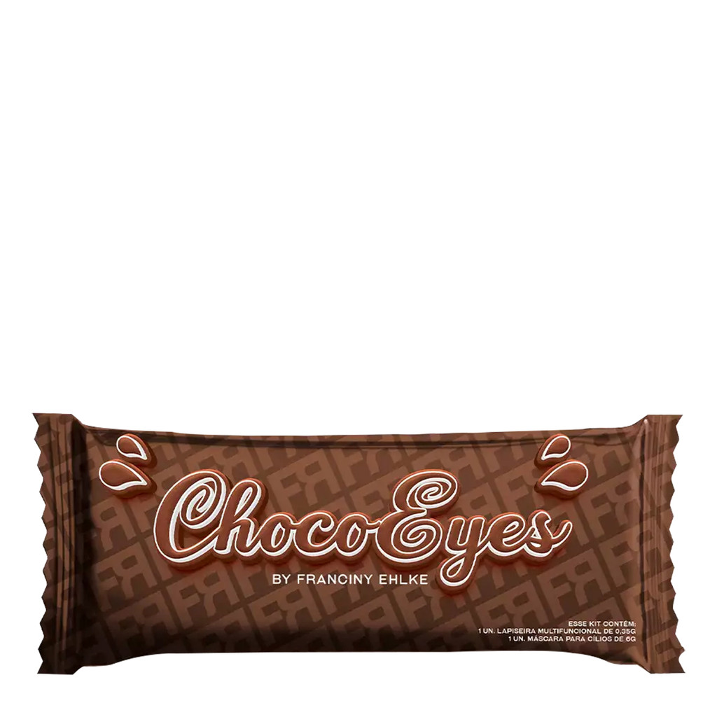 Kit Fran By Franciny Ehlke ChocoEyes (2 produtos) em Oferta na Shopee