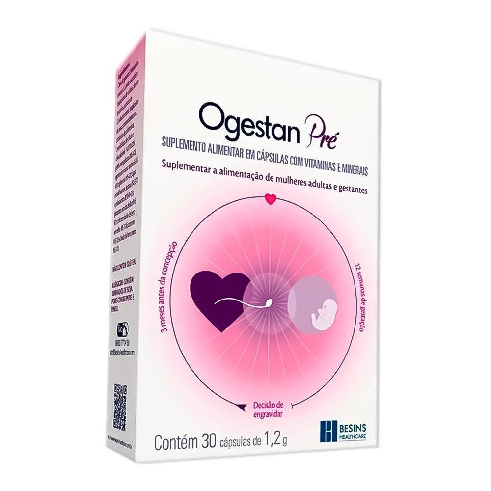 OGESTAN PRÉ 1,2G COM 30 CÁPSULAS em Oferta na Shopee