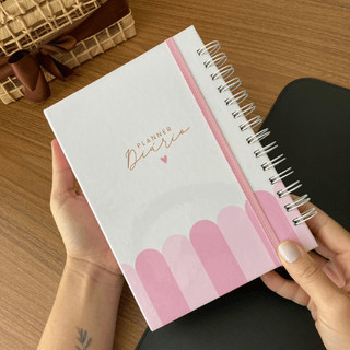 Planner Permanente Diário Bloco 2 em 1 - de Anotações (Billie.Co - Papelaria Criativa)