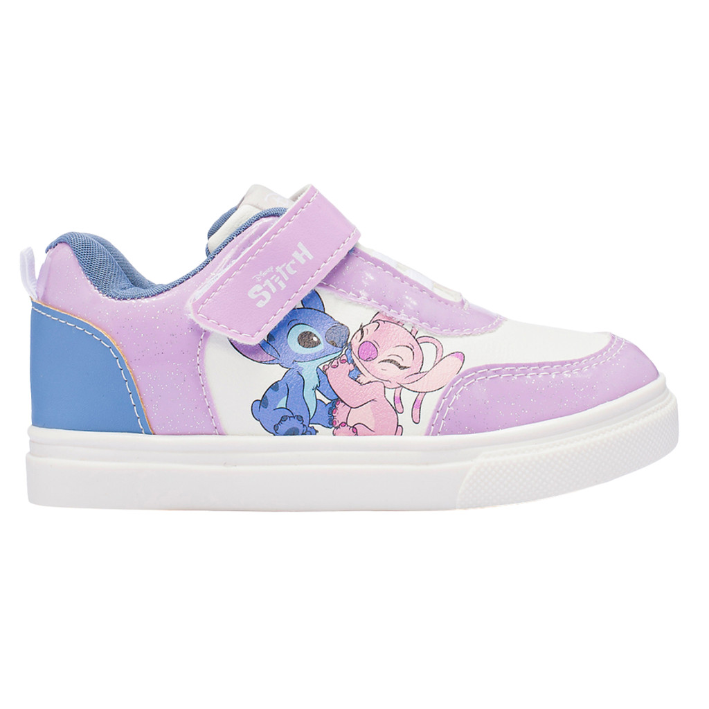 Tênis Angel e Stitch Menina – Disney - Brilho - Calce Fácil