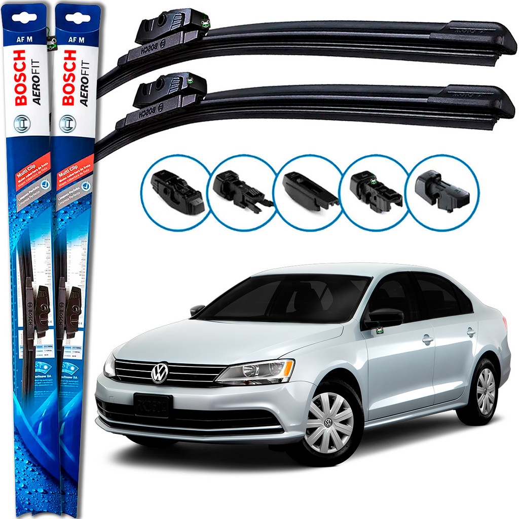 Par Palheta Limpador Parabrisa Jetta 2006 07 08 09 10 11 12 13 14 2015 2016 2017 2018 2019 Bosch