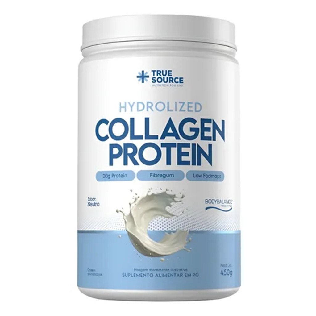Collagen Protein Hydrolized Sabor:Neutro True Source 450g