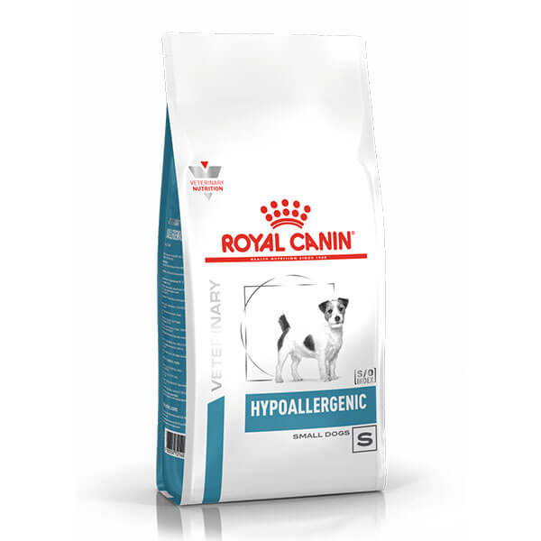 Ração Royal Canin Veterinary Hypoallergenic Small Dogs Cães Adultos Pequeno Porte 2kg