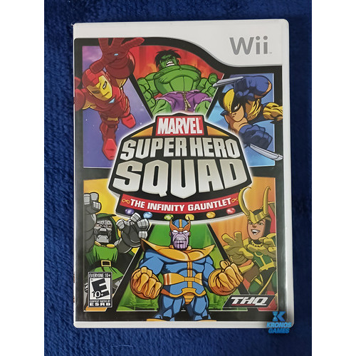 Marvel Super Heroes Squad Wii Original