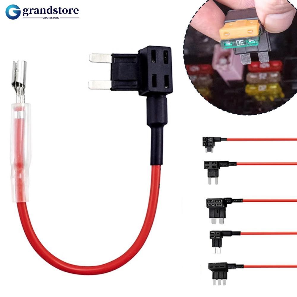 GRANDSTORE 12V Suporte De Fusível De Carro Add-a-circuit Adaptador De Torneira Micro2 Mini Pequeno Padrão ATM APM Lâmina
