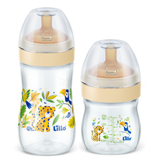 Kit 2 Mamadeiras Super Evolution Bico Látex 150/300ml Lillo em Oferta na Shopee
