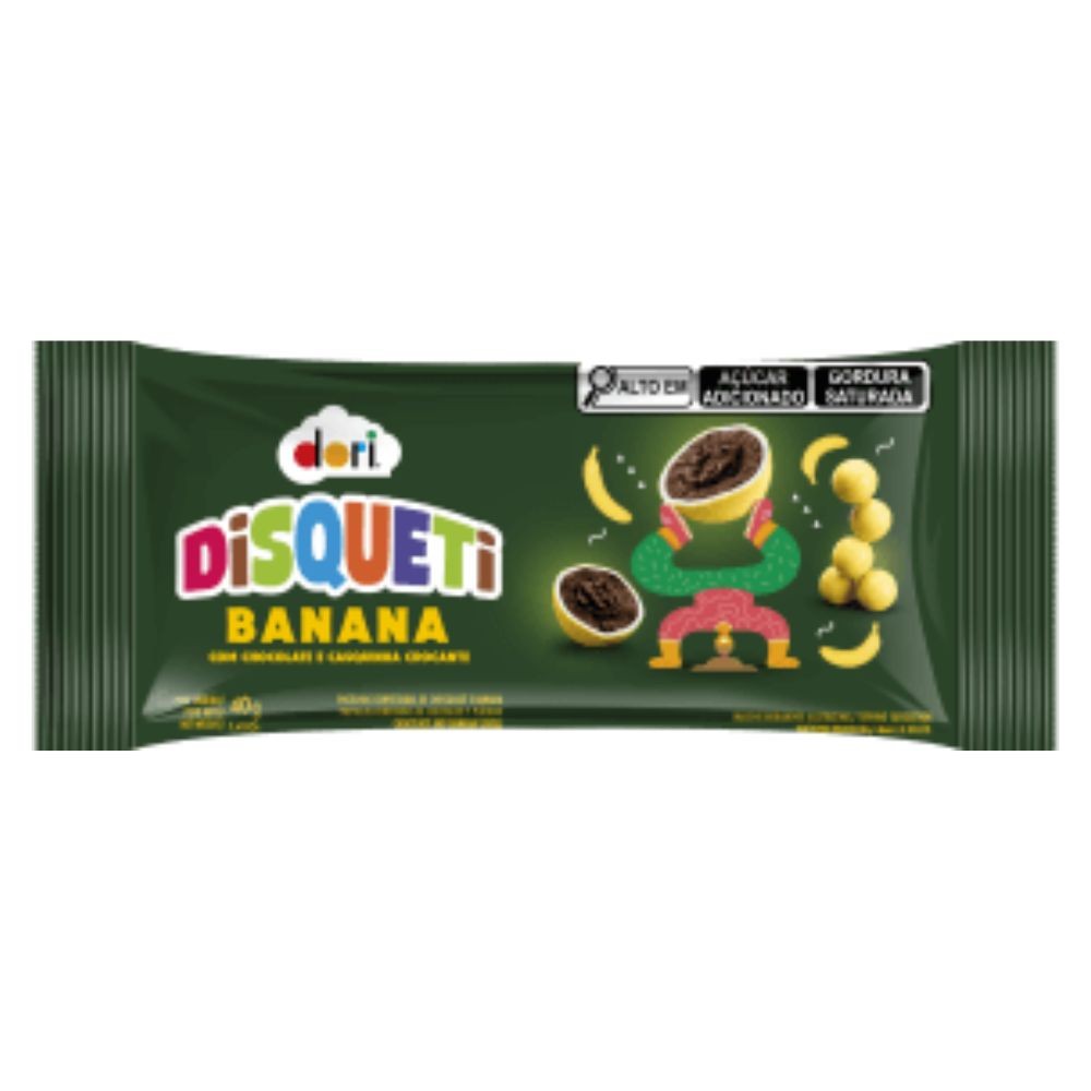 Confeito Disqueti Dori Banana 40g - Food & Beverages