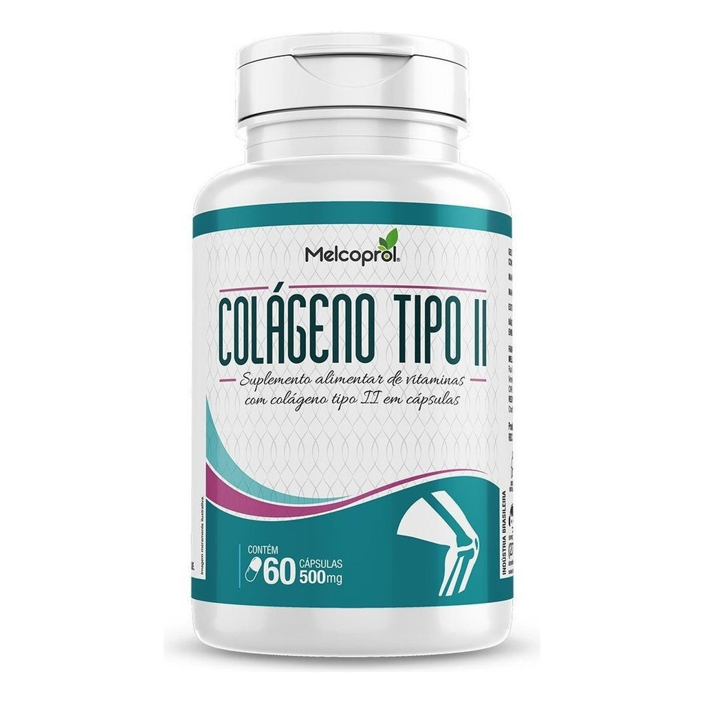 Colágeno Tipo 2 Uc2 60caps Melcoprol Total 60caps Sabor Neutro