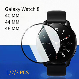 Película Samsung Galaxy Watch 8 – Flexível, Transparente, Borda Preta, Proteção de Tela em Oferta na Shopee