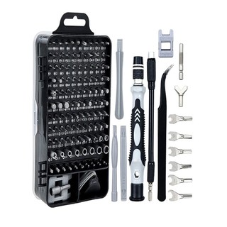 Kit  Ferramentas 115 Peças Jogo Chaves De Fenda Multiuso Celular Notebook Tablet Reparação