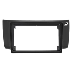 Moldura de Painel 2 Din 9 Polegadas Sentra 2014 a 2020 Cinza