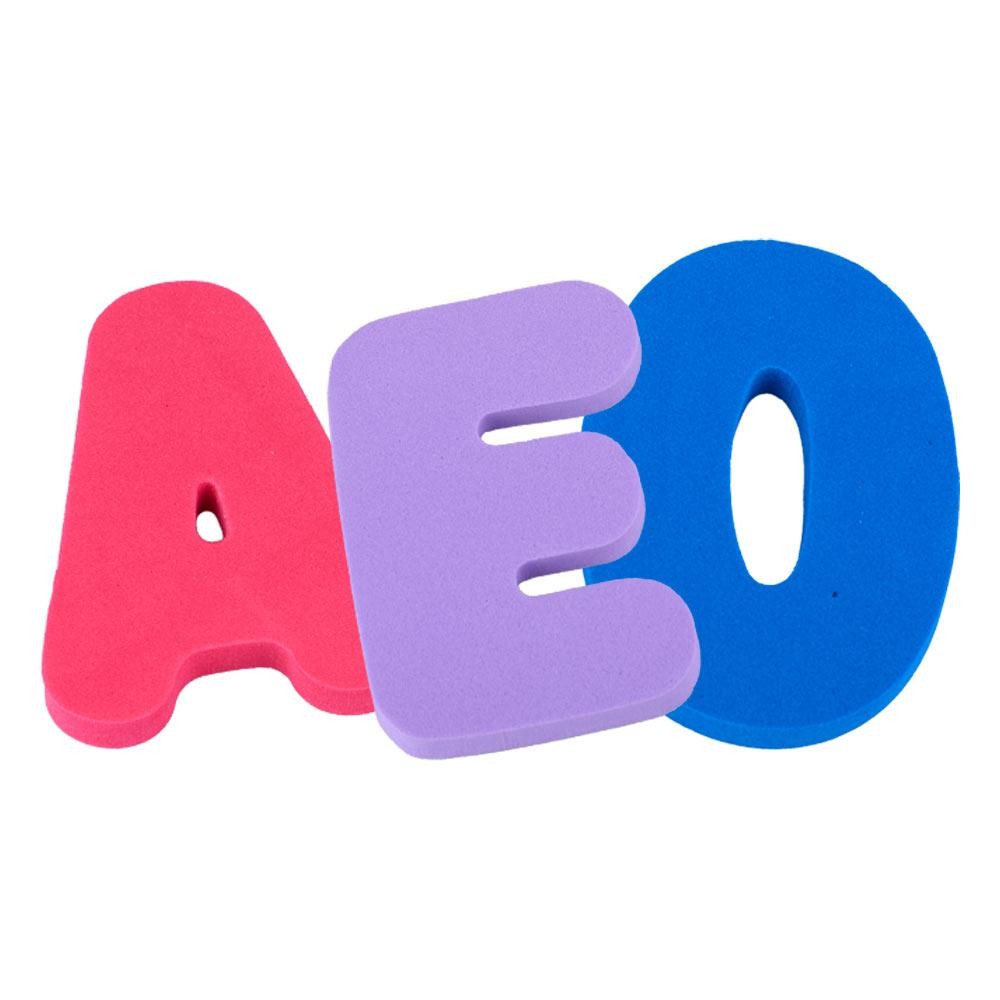 Detalhes do Kit Alfabeto com 26 Peças Eva Play&Fun