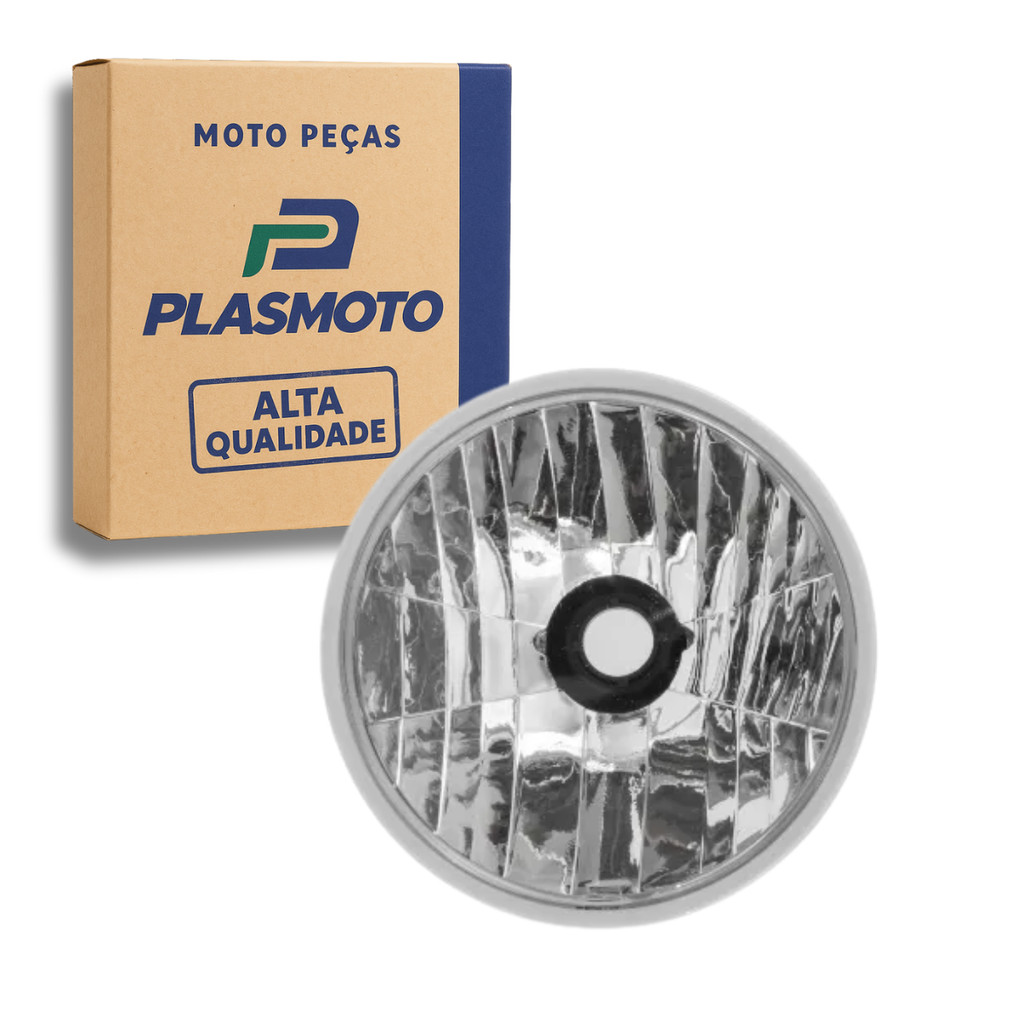 FAROL BLOCO ÓPTICO YBR 125 2000 2001 2002 2003 2004 2005